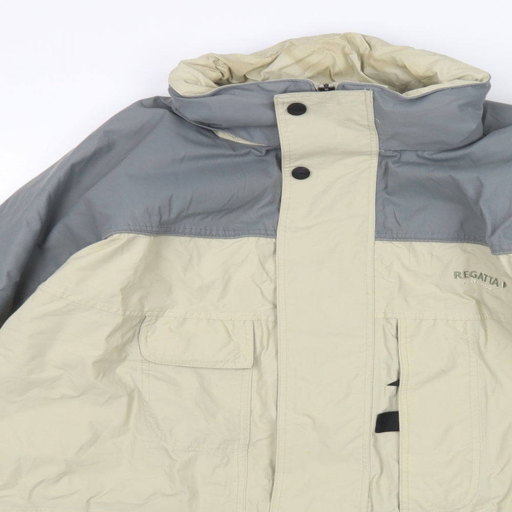 Regatta Mens Multicoloured   Rain Coat Coat Size L