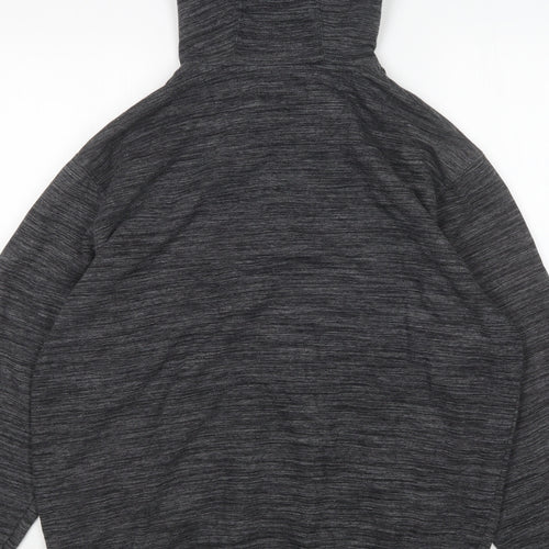 F&F Mens Grey  Cotton Full Zip Hoodie Size XL