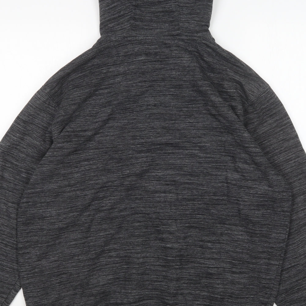 F&F Mens Grey  Cotton Full Zip Hoodie Size XL