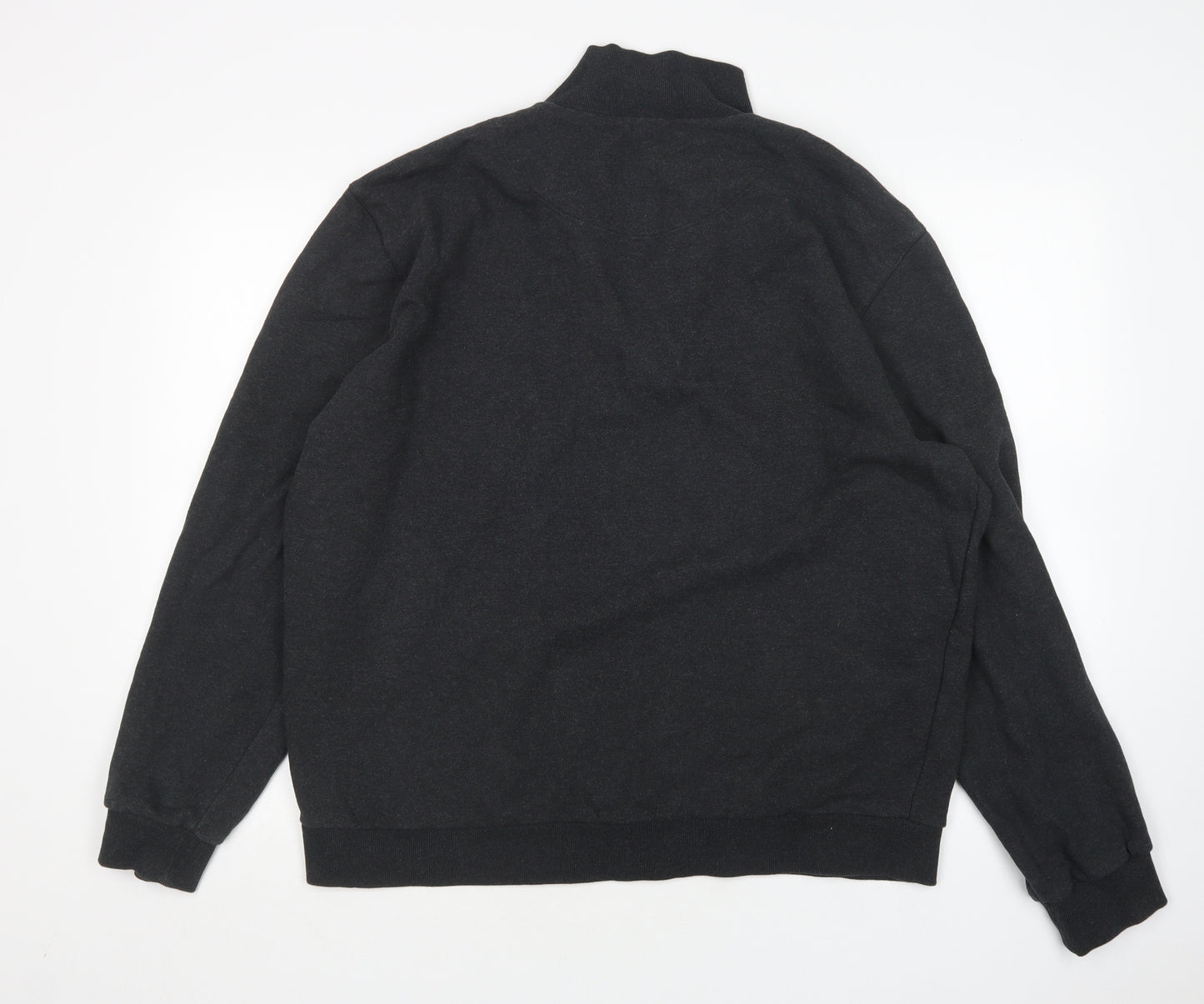 HUGO BOSS Mens Grey  Cotton Pullover Sweatshirt Size 2XL