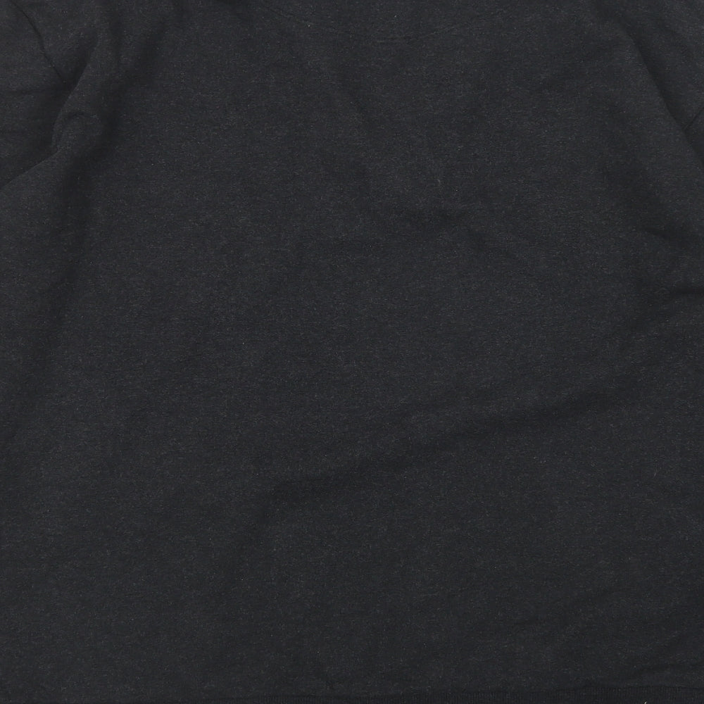 HUGO BOSS Mens Grey  Cotton Pullover Sweatshirt Size 2XL