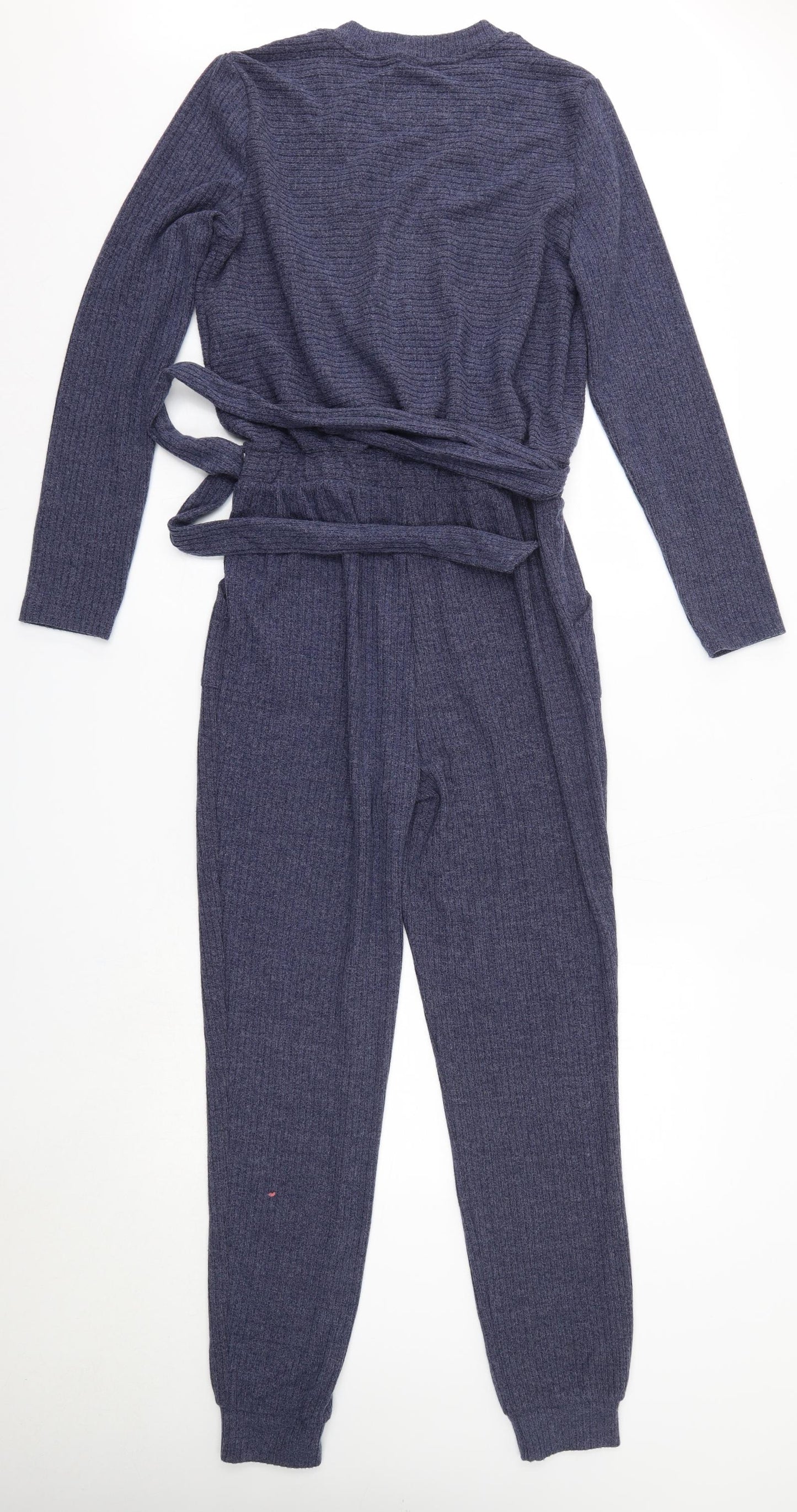 George Womens Blue Solid Polyester Top One Piece Size S