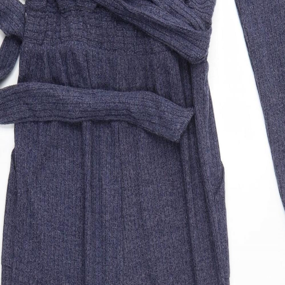 George Womens Blue Solid Polyester Top One Piece Size S