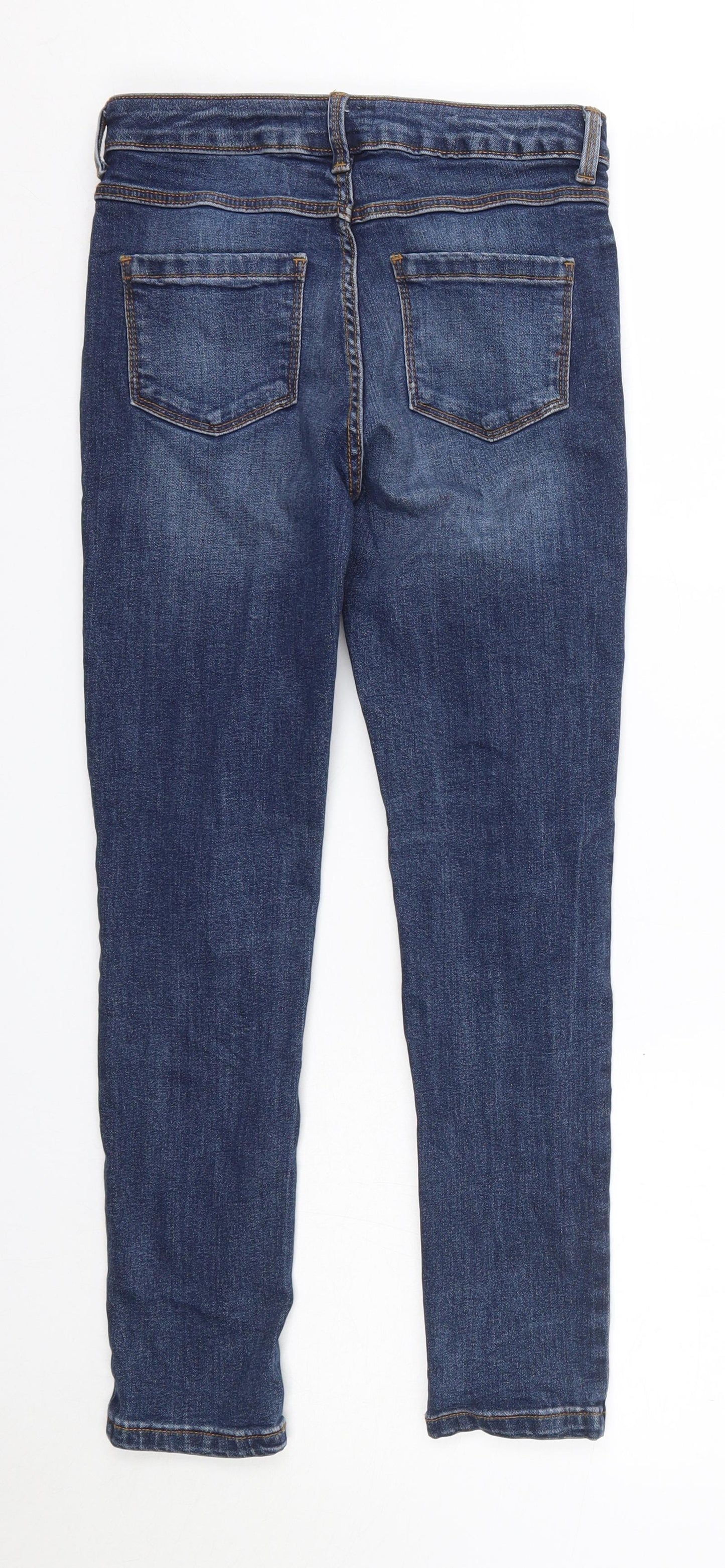 NEXT Boys Blue  Cotton Straight Jeans Size 11 Years  Regular