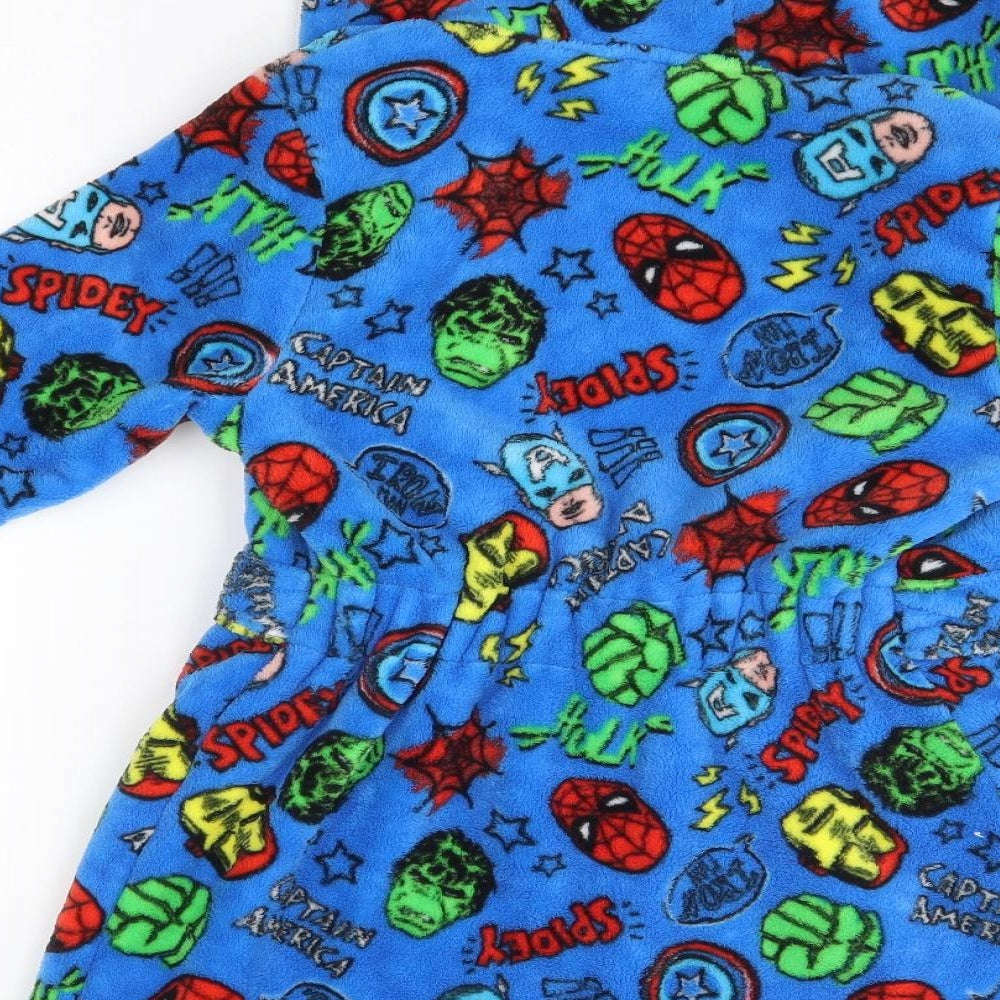 George Boys Multicoloured Solid Polyester  Robe Size 4-5 Years   - Marvel