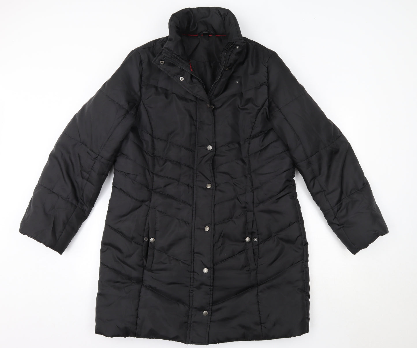 Avon Womens Black   Overcoat Coat Size 20