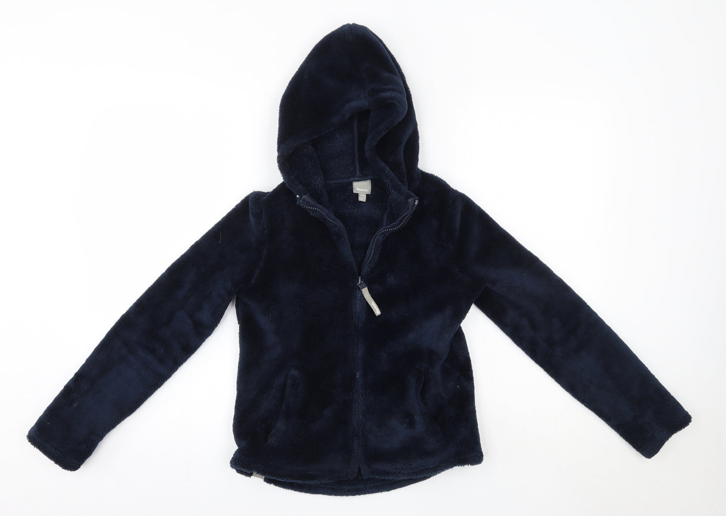 Gap Girls Blue  Polyester Full Zip Hoodie Size 9-10 Years