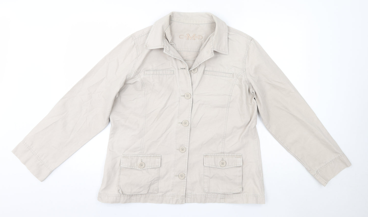 Happit Womens Beige   Jacket  Size 18