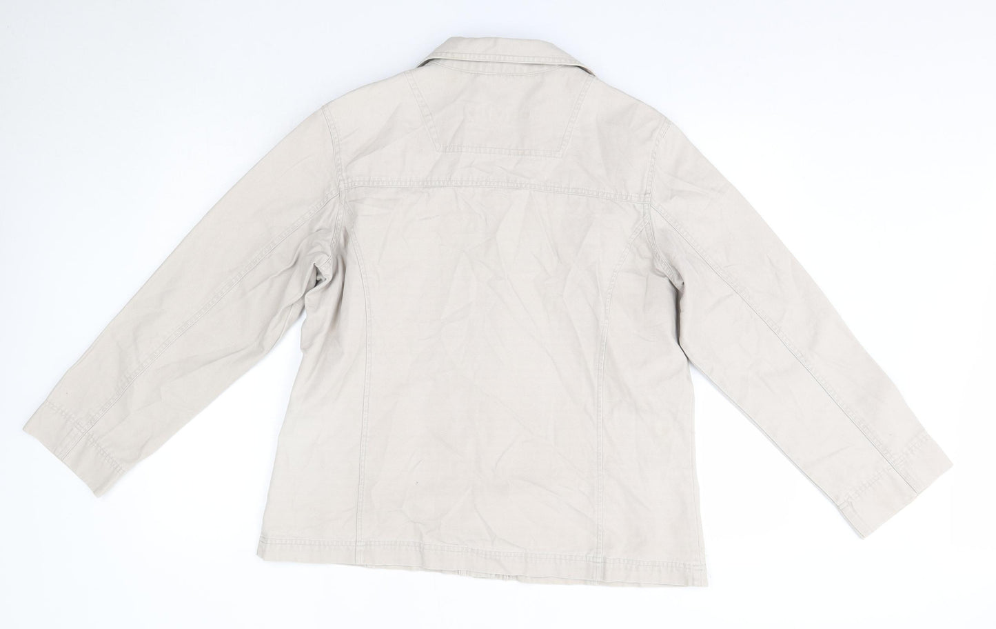 Happit Womens Beige   Jacket  Size 18