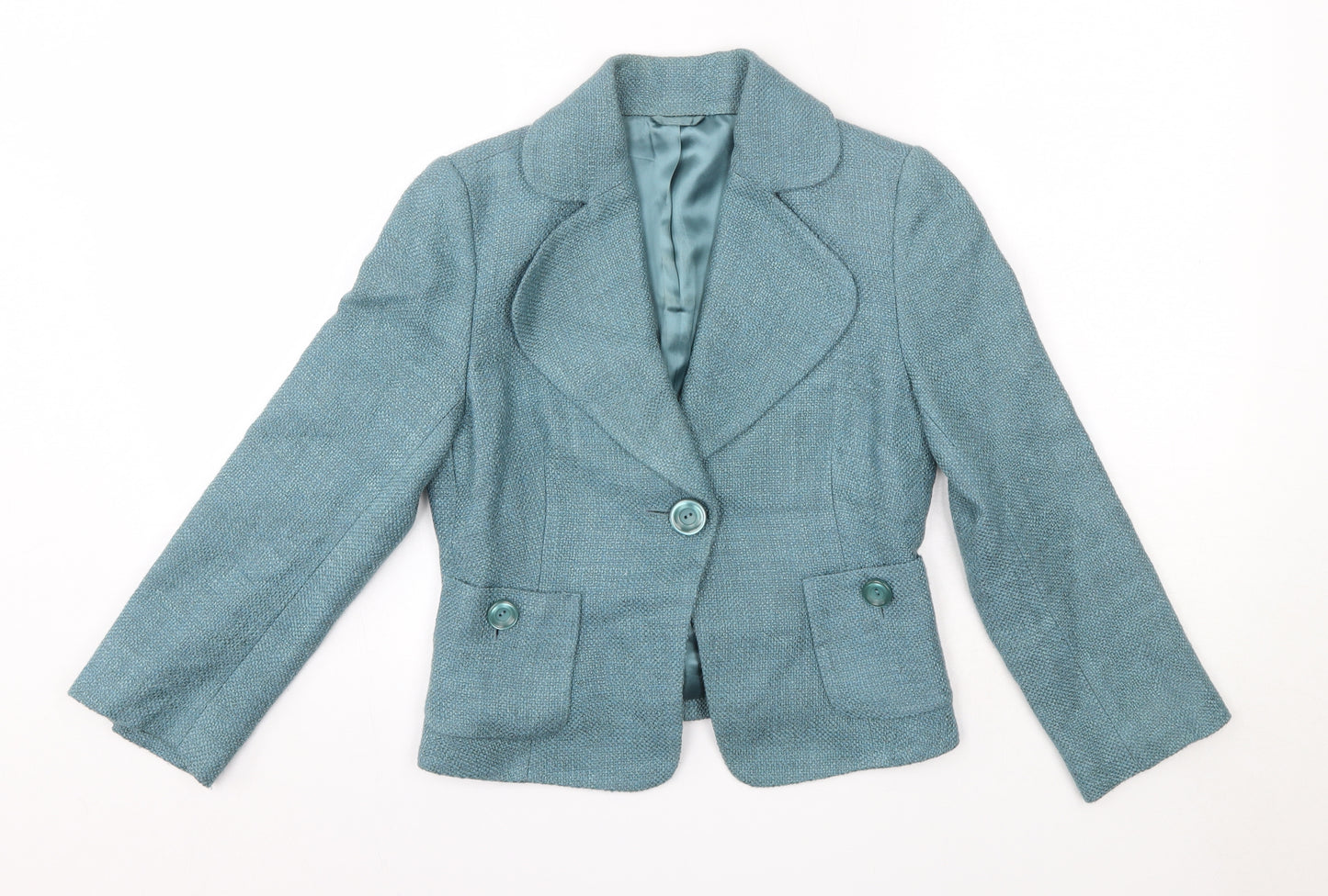 Hobbs Womens Blue   Jacket Blazer Size 8