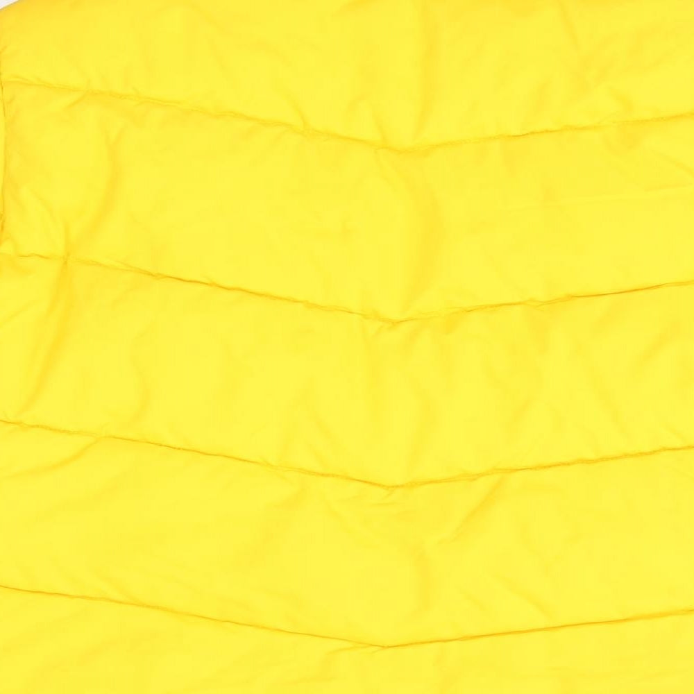 Matalan Womens Yellow   Puffer Jacket Coat Size 10