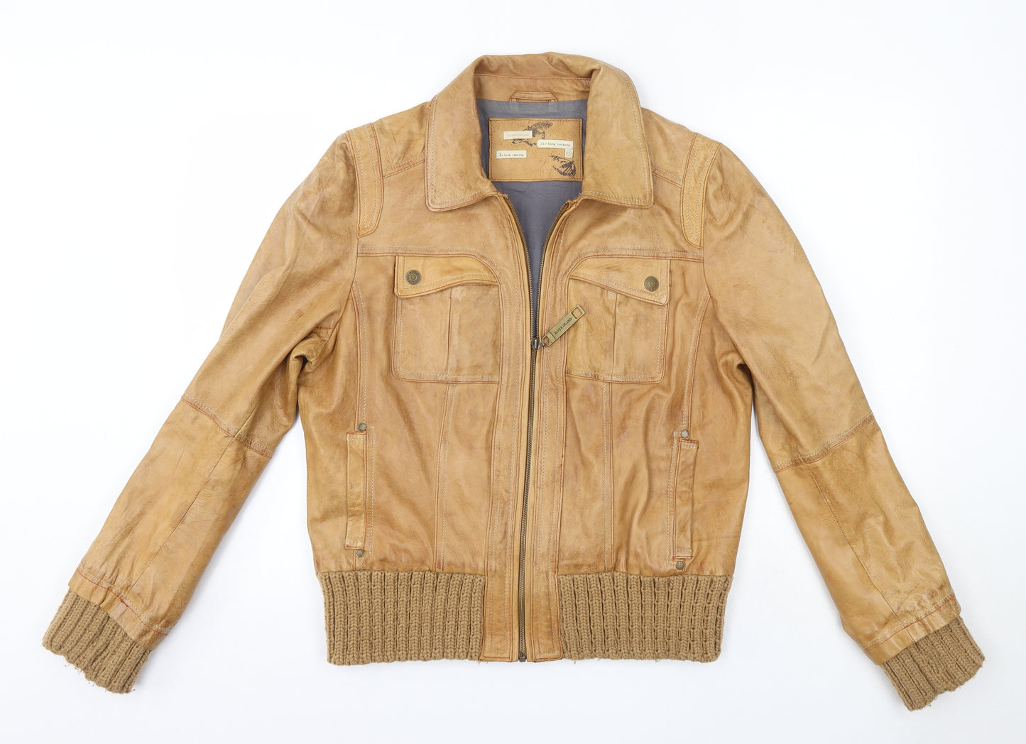 River Island Womens Brown   Overcoat Coat Size 18