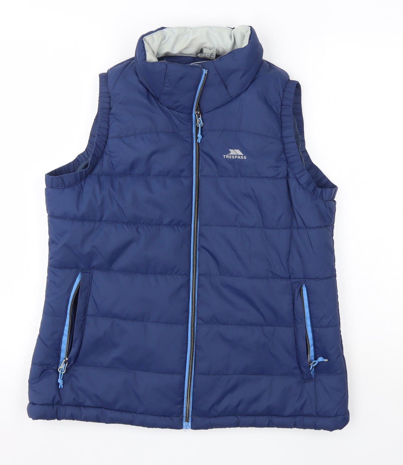 Trespass Womens Blue   Gilet Coat Size L