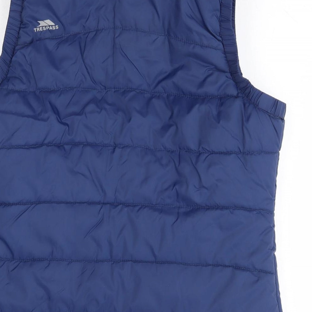Trespass Womens Blue   Gilet Coat Size L