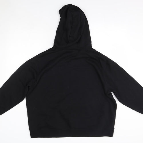 Primark Mens Black  Polyester Pullover Hoodie Size XL