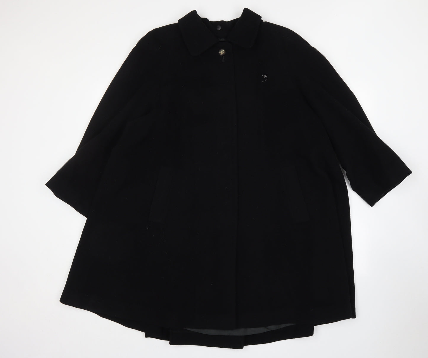 Precis  Womens Black   Overcoat Coat Size S