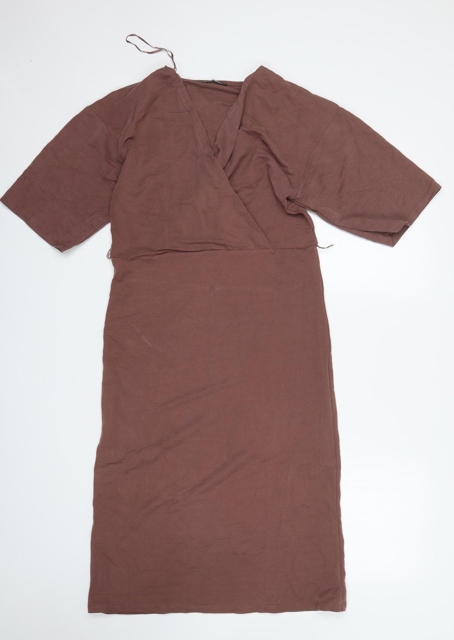 Zara Womens Brown   A-Line  Size S  V-Neck