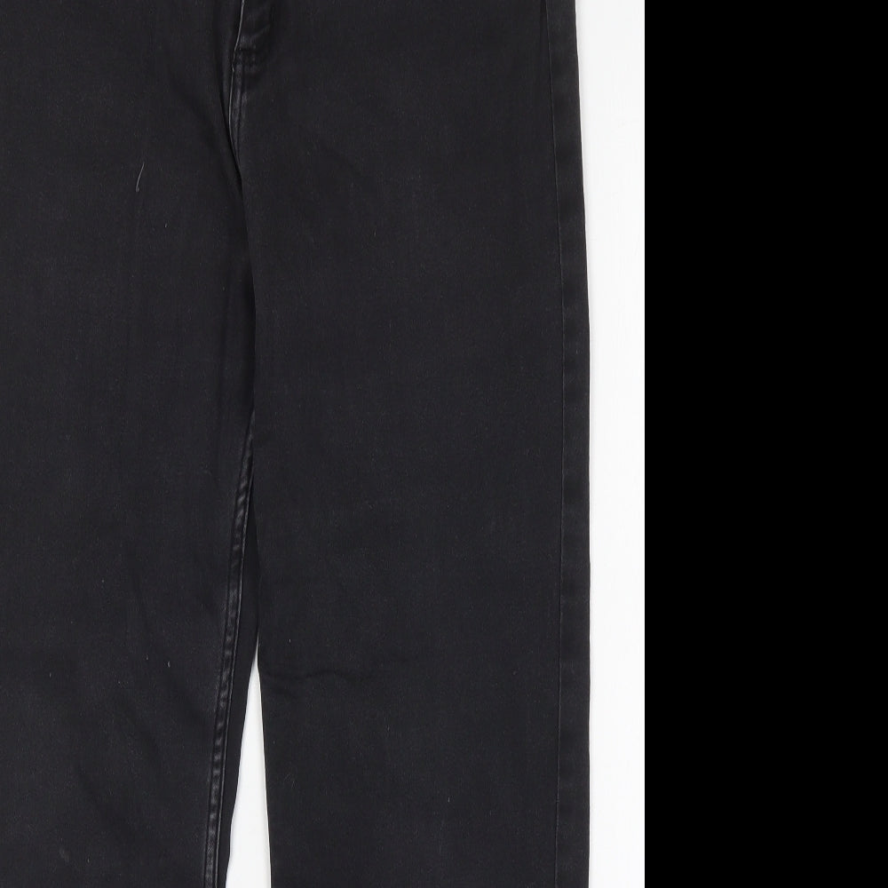 Per Una Womens Black  Cotton Skinny Jeans Size 16 L30 in Regular