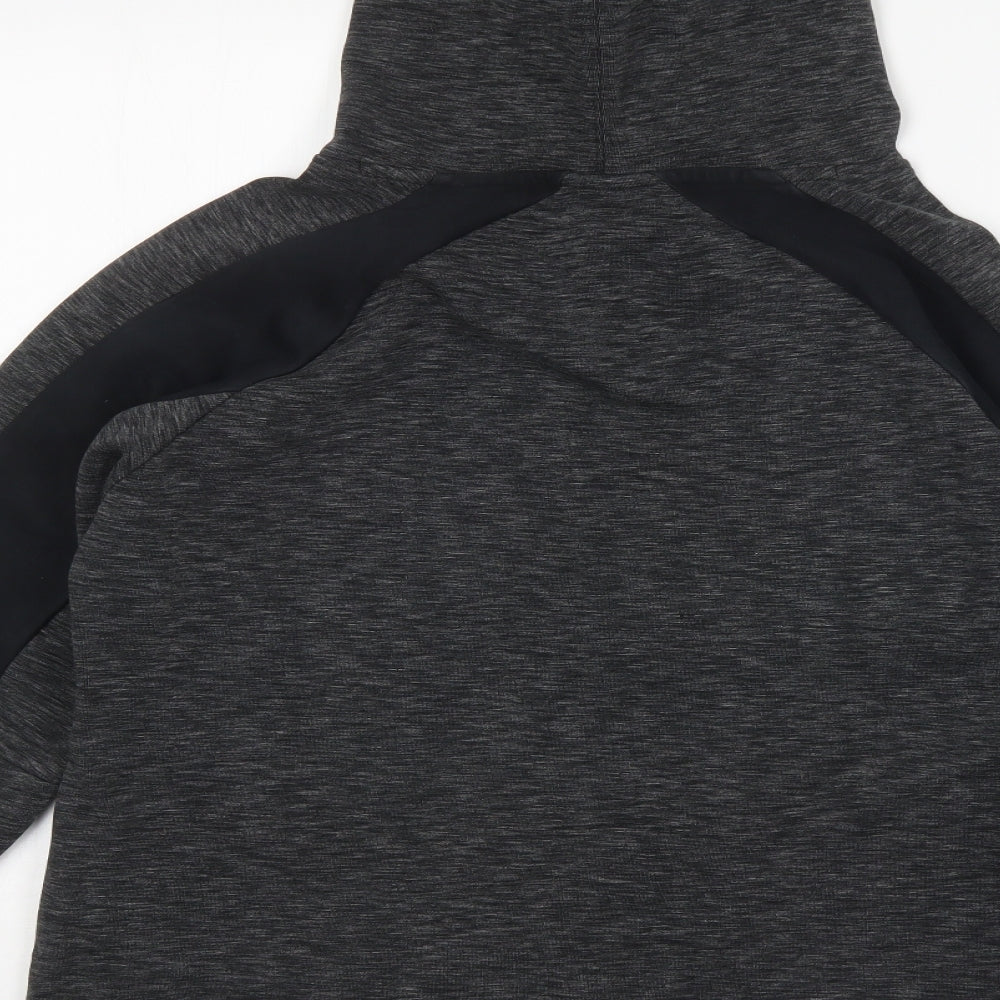 PUMA Womens Grey  Cotton Pullover Hoodie Size XL