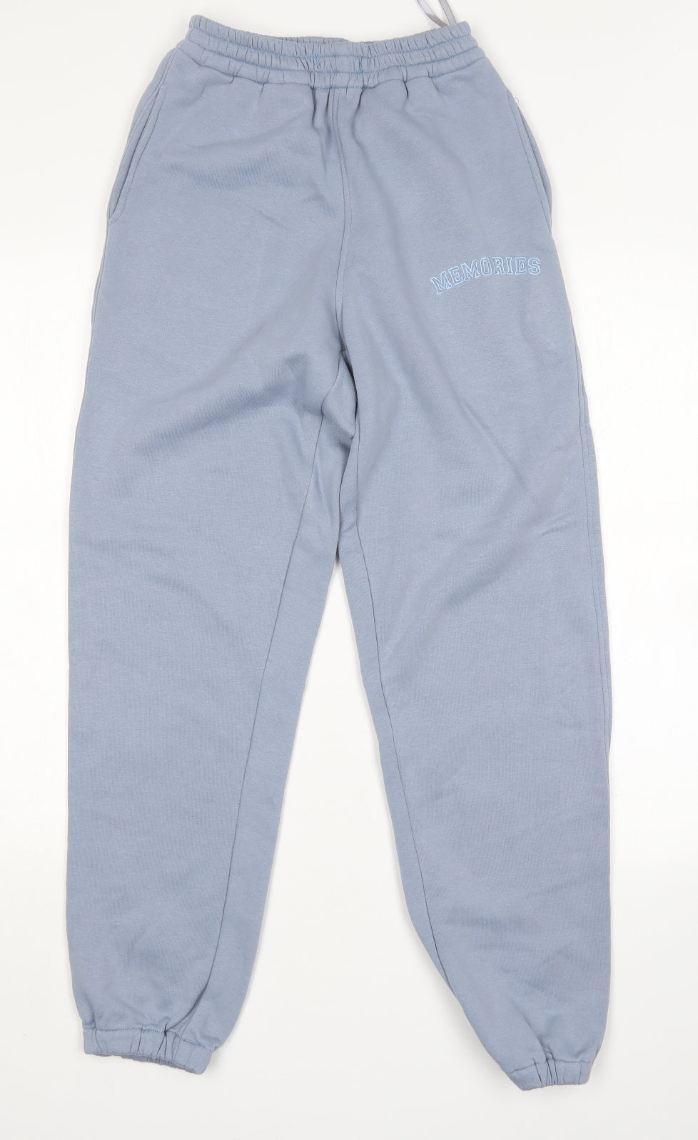 Motel Womens Blue  Cotton Sweatpants Trousers Size S L29 in Regular