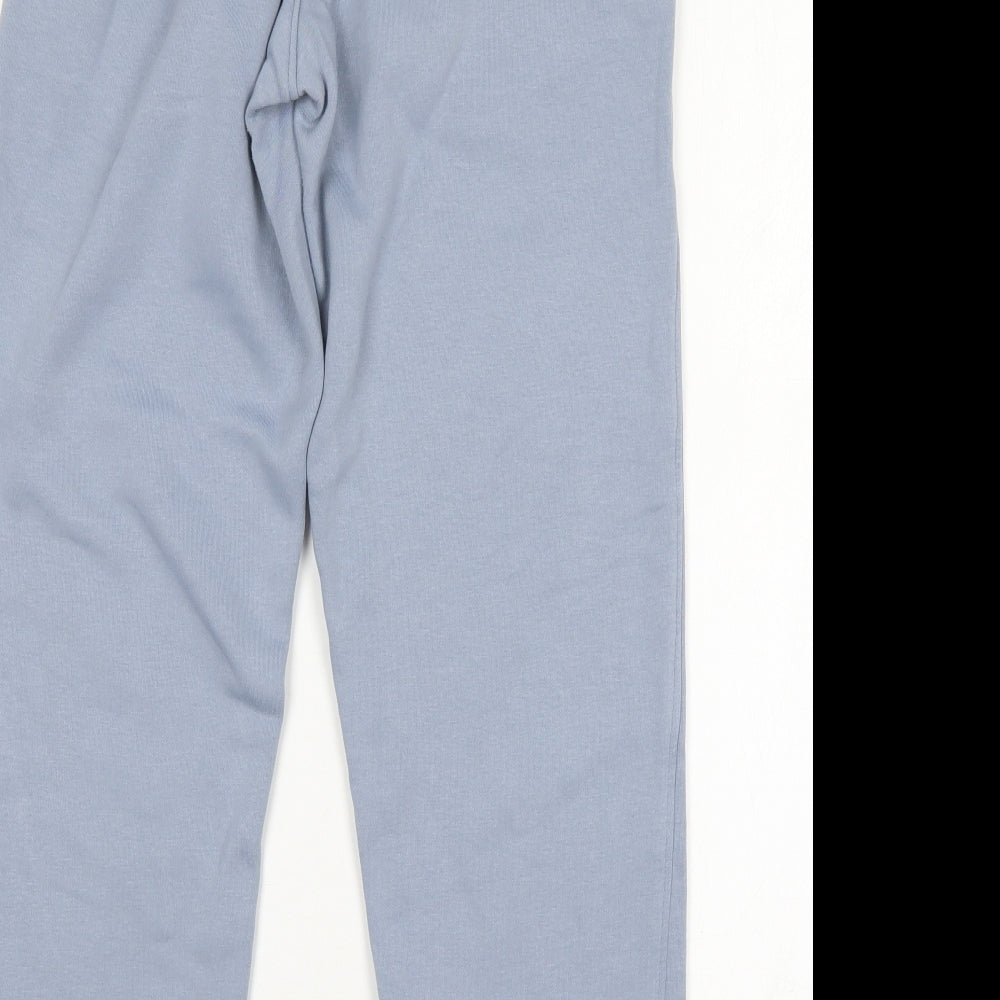 Motel Womens Blue  Cotton Sweatpants Trousers Size S L29 in Regular