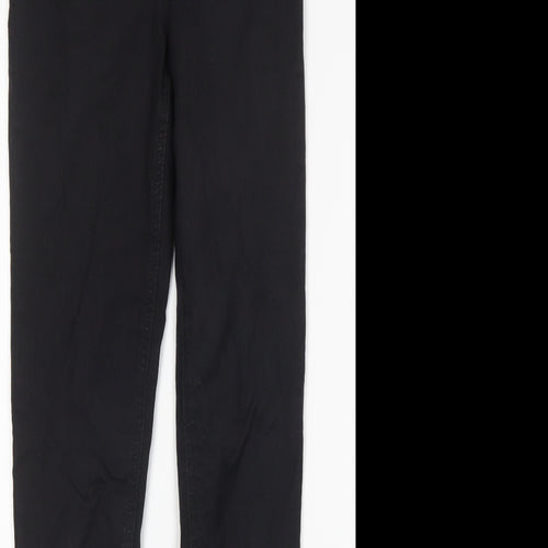 F&F Womens Black  Cotton Skinny Jeans Size 6 L30 in Regular