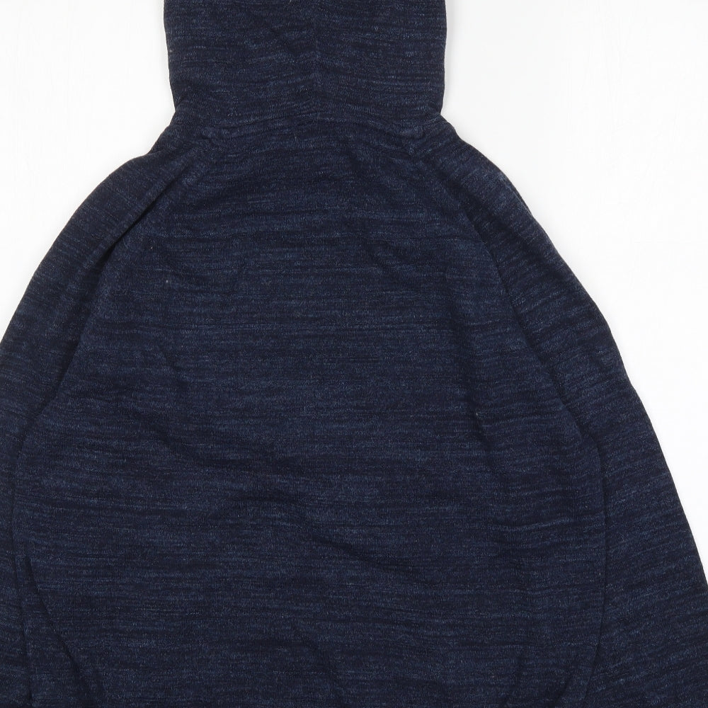NEXT Mens Blue  Cotton Pullover Hoodie Size L