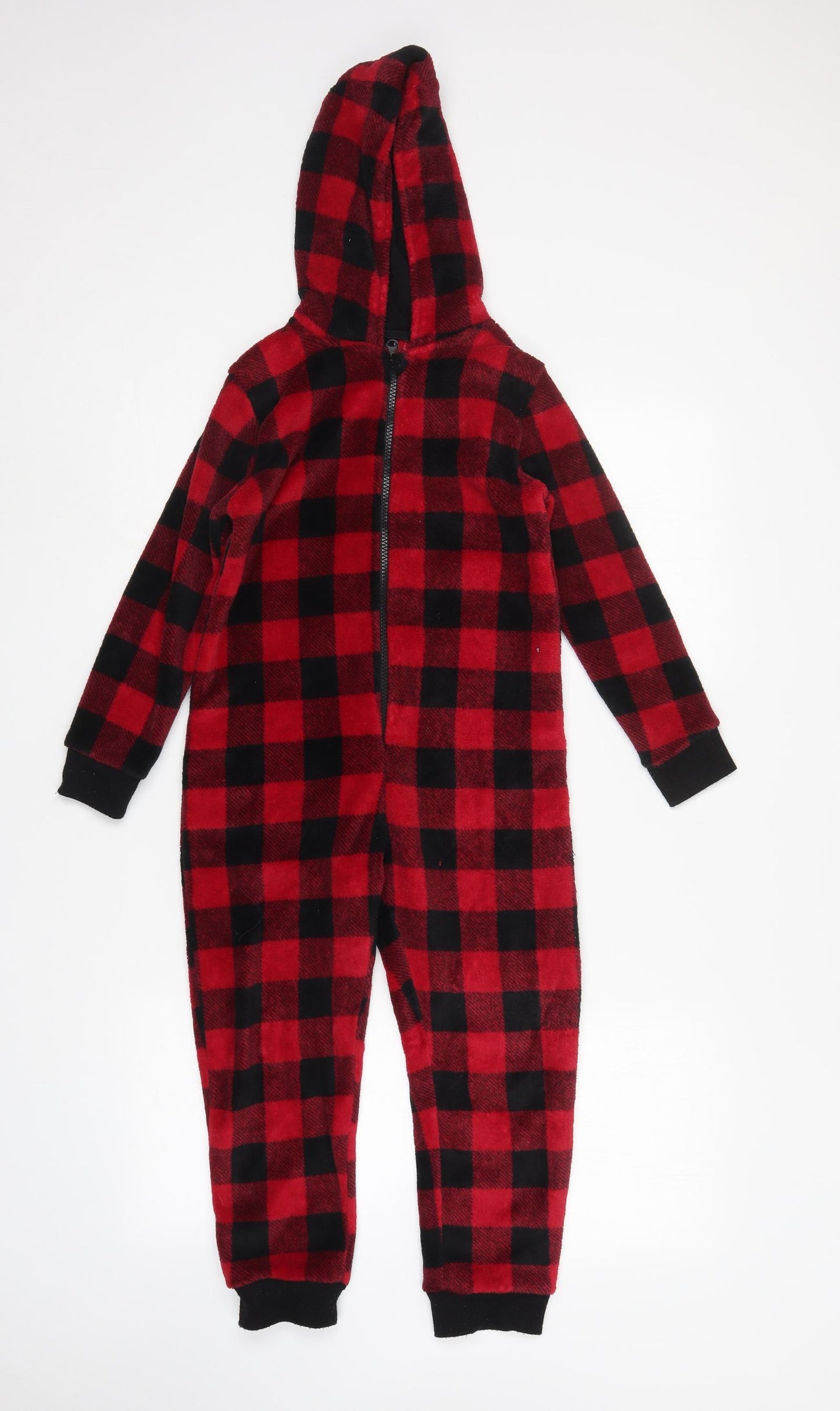 PEP&CO Boys Multicoloured Check Polyester  One Piece Size 6-7 Years