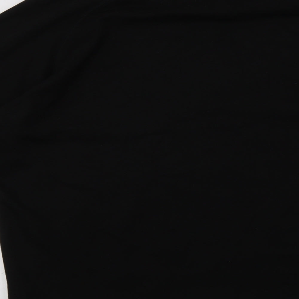 Bridgeport Womens Black  Polyester Pullover Sweatshirt Size XL