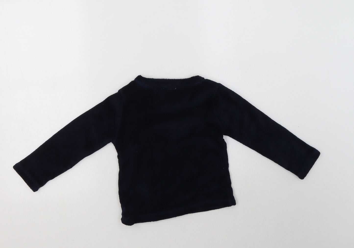 Crafted Boys Blue  Polyester  Pyjama Top Size 4-5 Years   - UFO