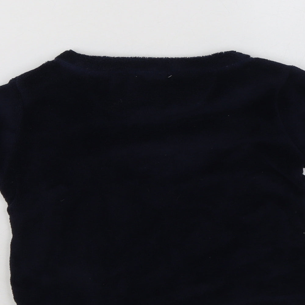 Crafted Boys Blue  Polyester  Pyjama Top Size 4-5 Years   - UFO