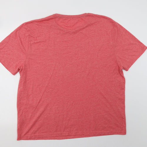 Matalan Mens Orange  Cotton  Pyjama Top Size 2XL