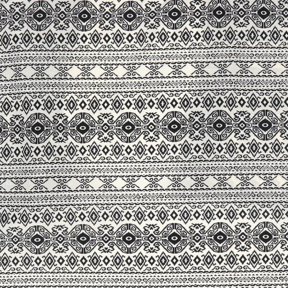 Boohoo Womens Black Geometric Polyester Basic Blouse Size S V-Neck - Overshirt Jacket Longer Length at back