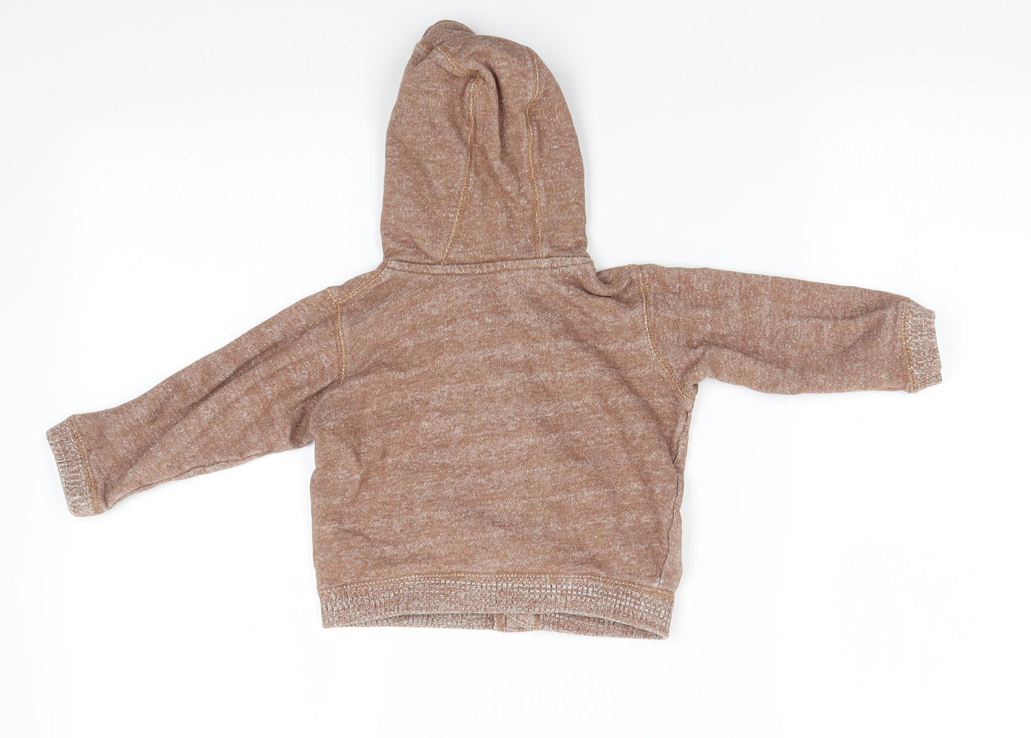 Matalan Boys Brown   Jacket Coat Size 18-24 Months   Button - Toffee Colour Hoodie