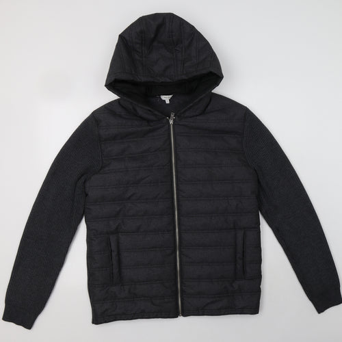 Reiss Mens Grey   Jacket  Size L  Zip