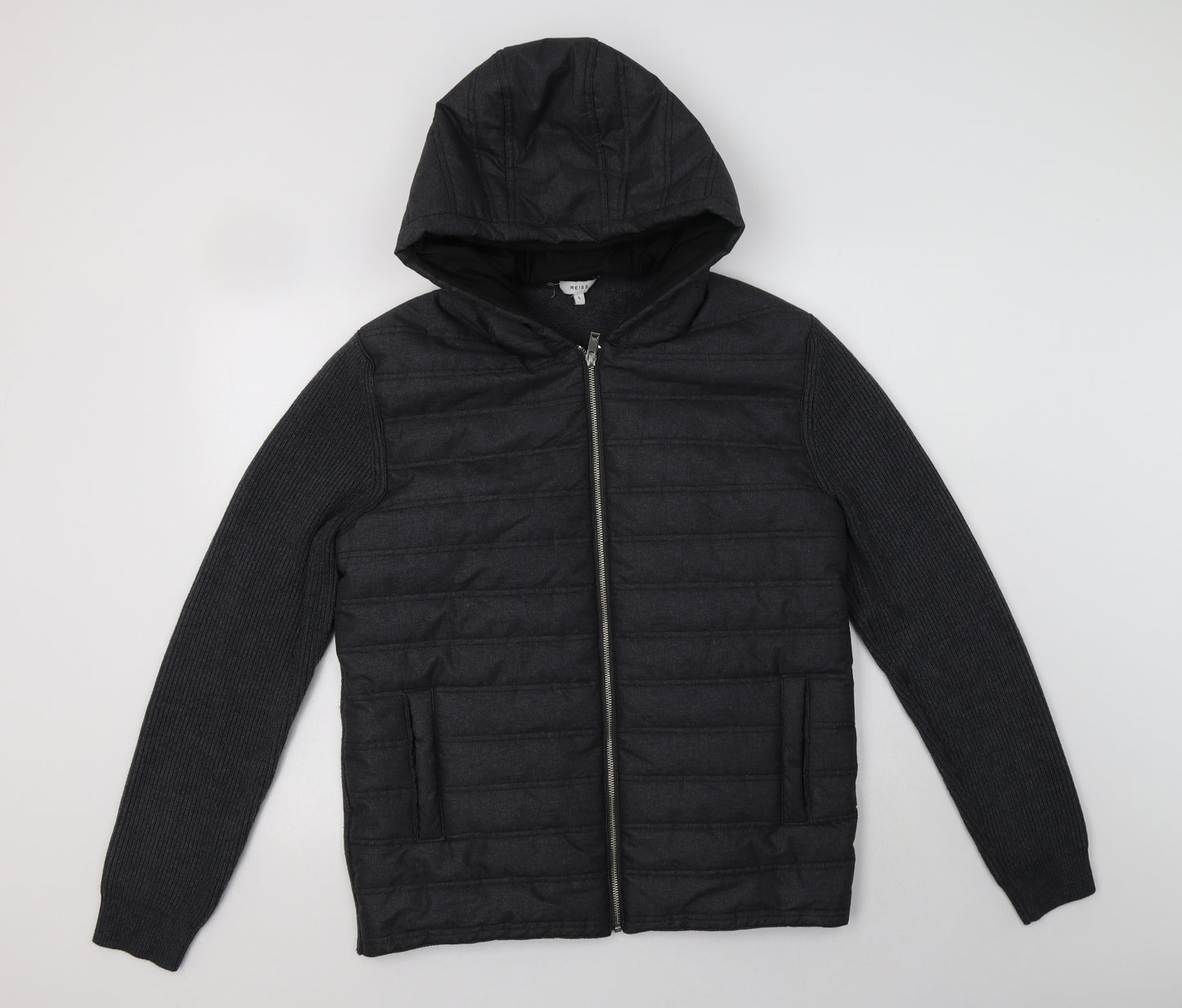 Reiss Mens Grey   Jacket  Size L  Zip