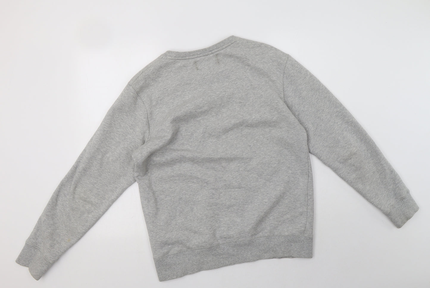 FILA Mens Grey  Cotton Pullover Sweatshirt Size M