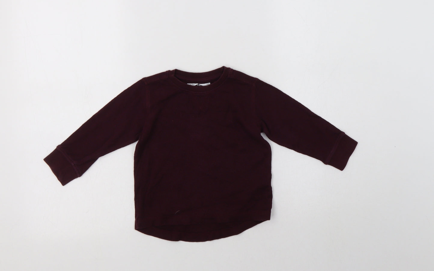 NEXT Baby Purple  Cotton Pullover Jumper Size 12-18 Months