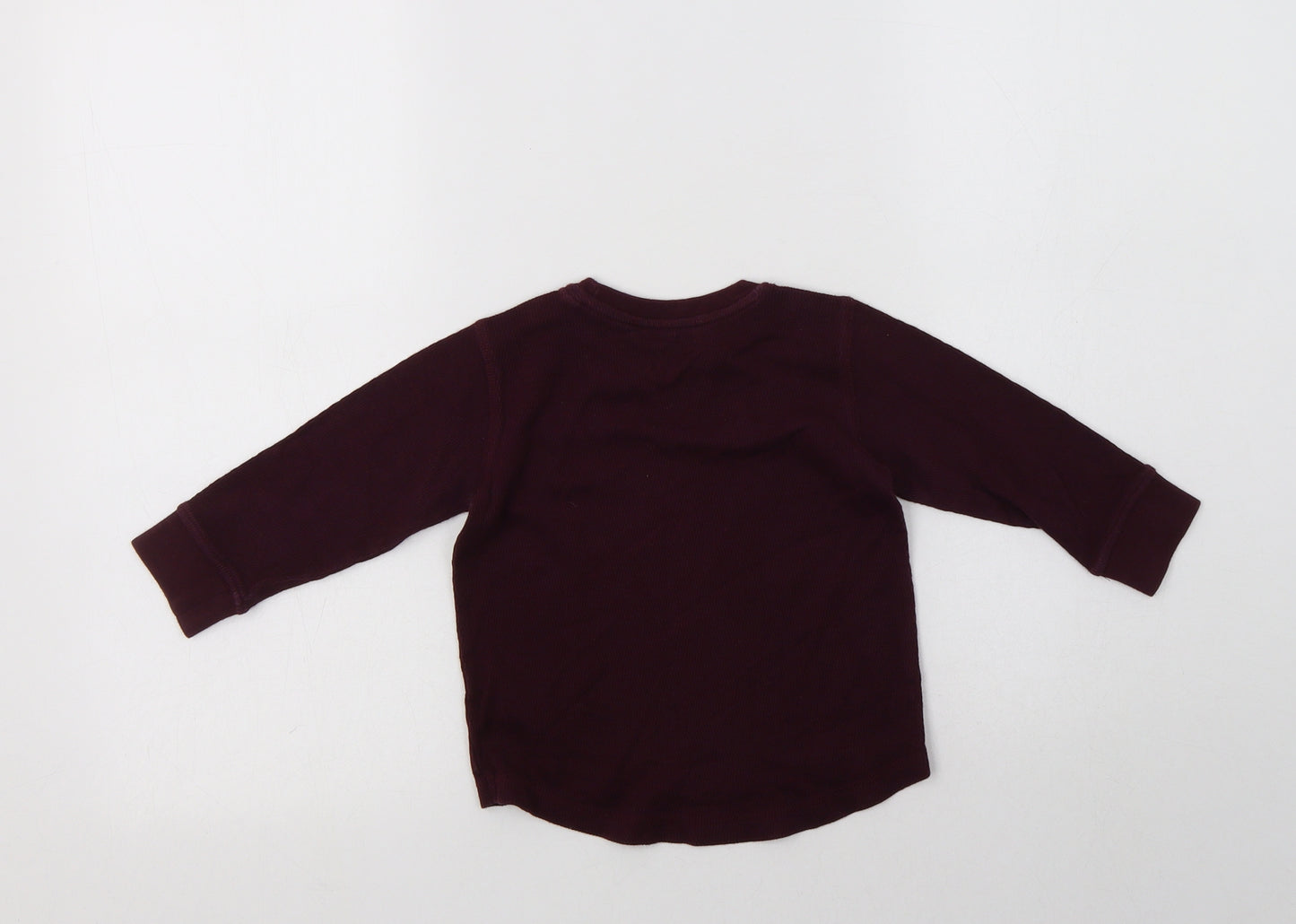 NEXT Baby Purple  Cotton Pullover Jumper Size 12-18 Months