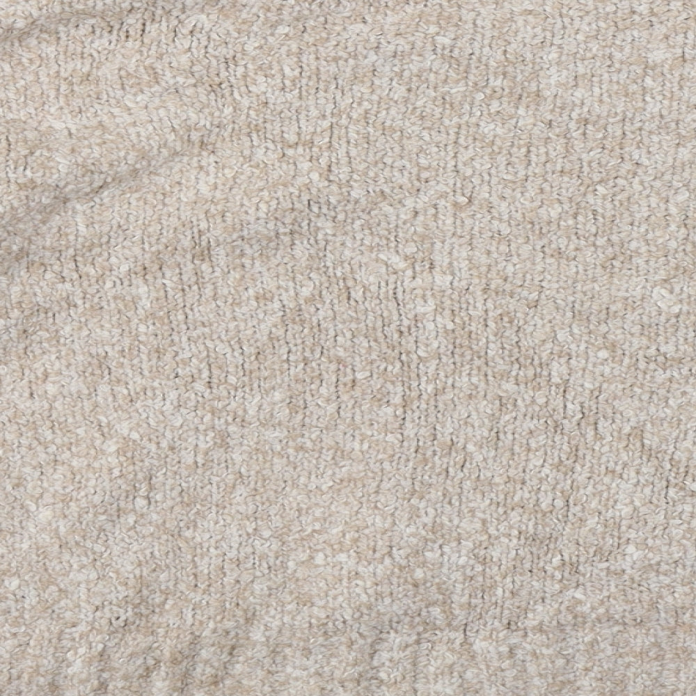 Pine & Needles Womens Beige Crew Neck  Polyester Pullover Jumper Size S