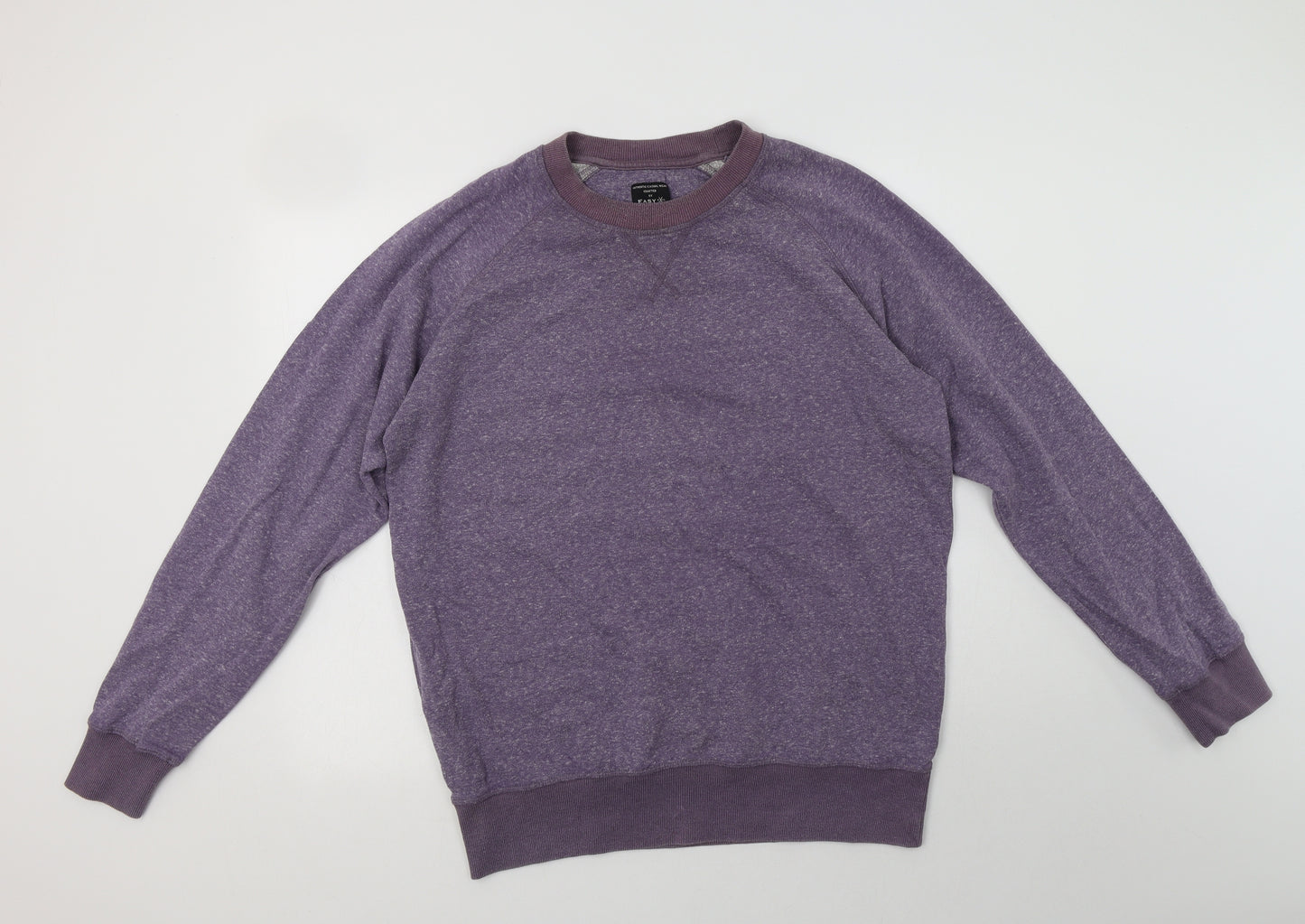 Matalan Womens Purple  Polyester Pullover Sweatshirt Size L