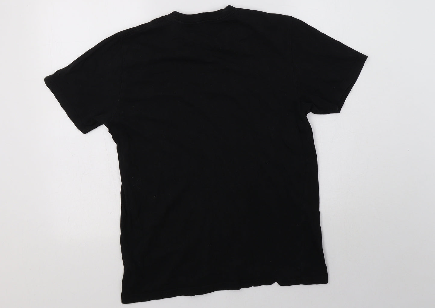 Carha Mens Black  Cotton  T-Shirt Size S Crew Neck
