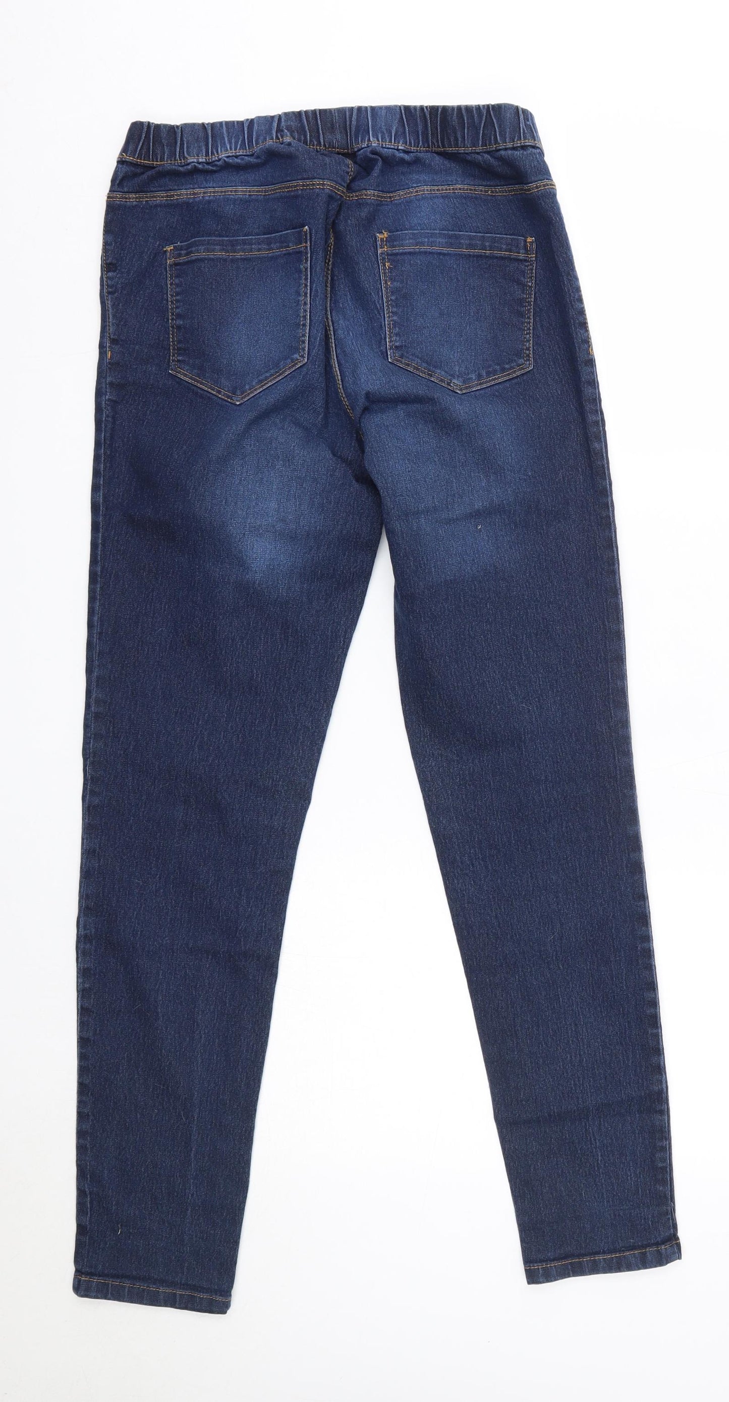 ESMARA Womens Blue  Cotton Skinny Jeans Size 14 L30 in Regular