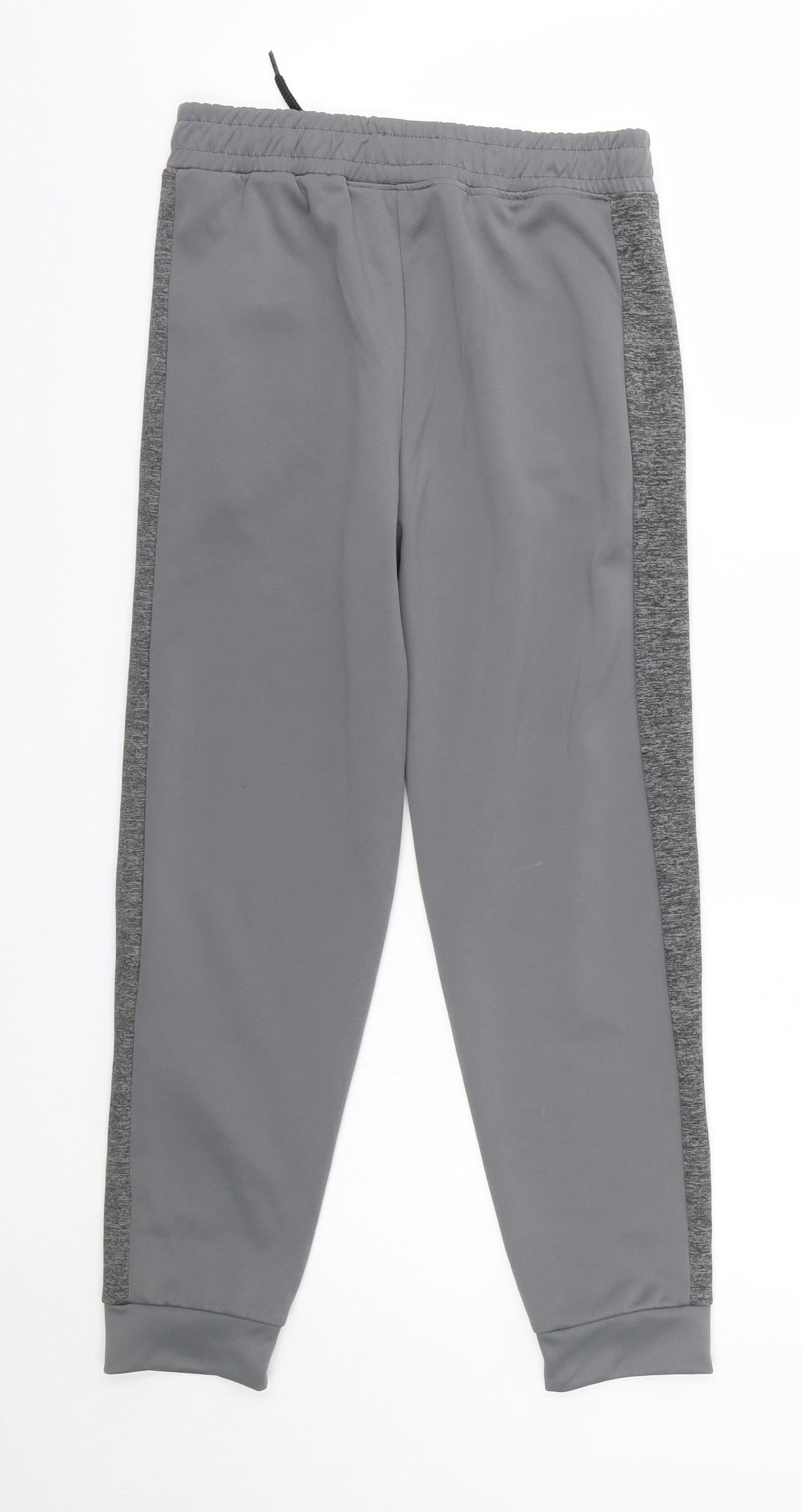 Urban Outlaws Boys Grey  Polyester Jogger Trousers Size 10-11 Years  Regular