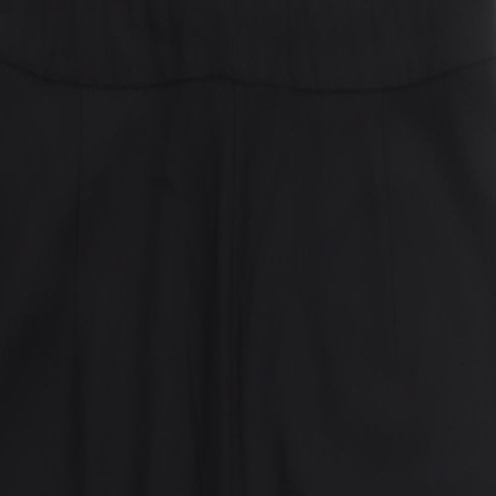 Myleene Klass Womens Black  Nylon Jumpsuit One-Piece Size 18