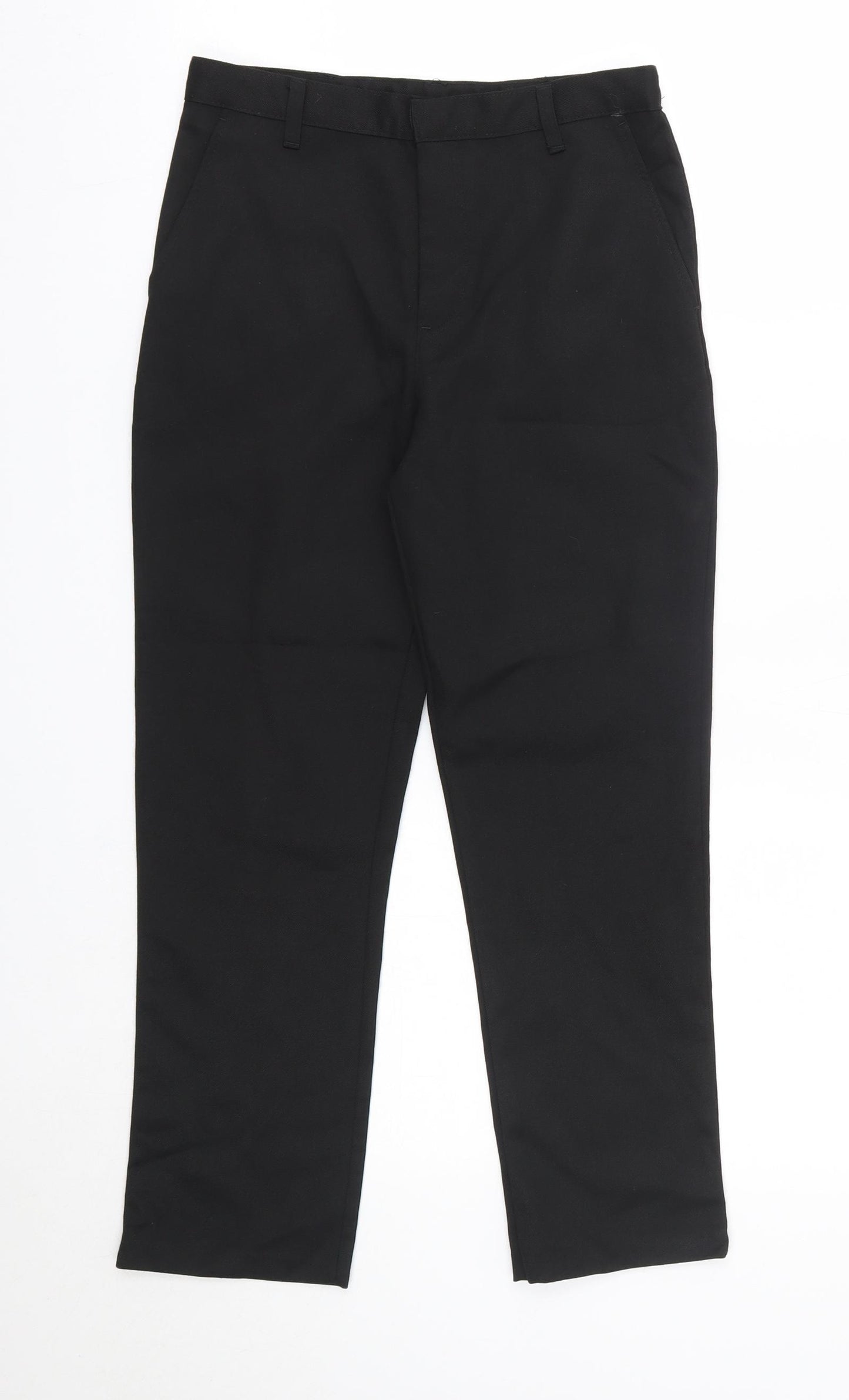 George Boys Black  Polyester Dress Pants Trousers Size 9-10 Years  Regular