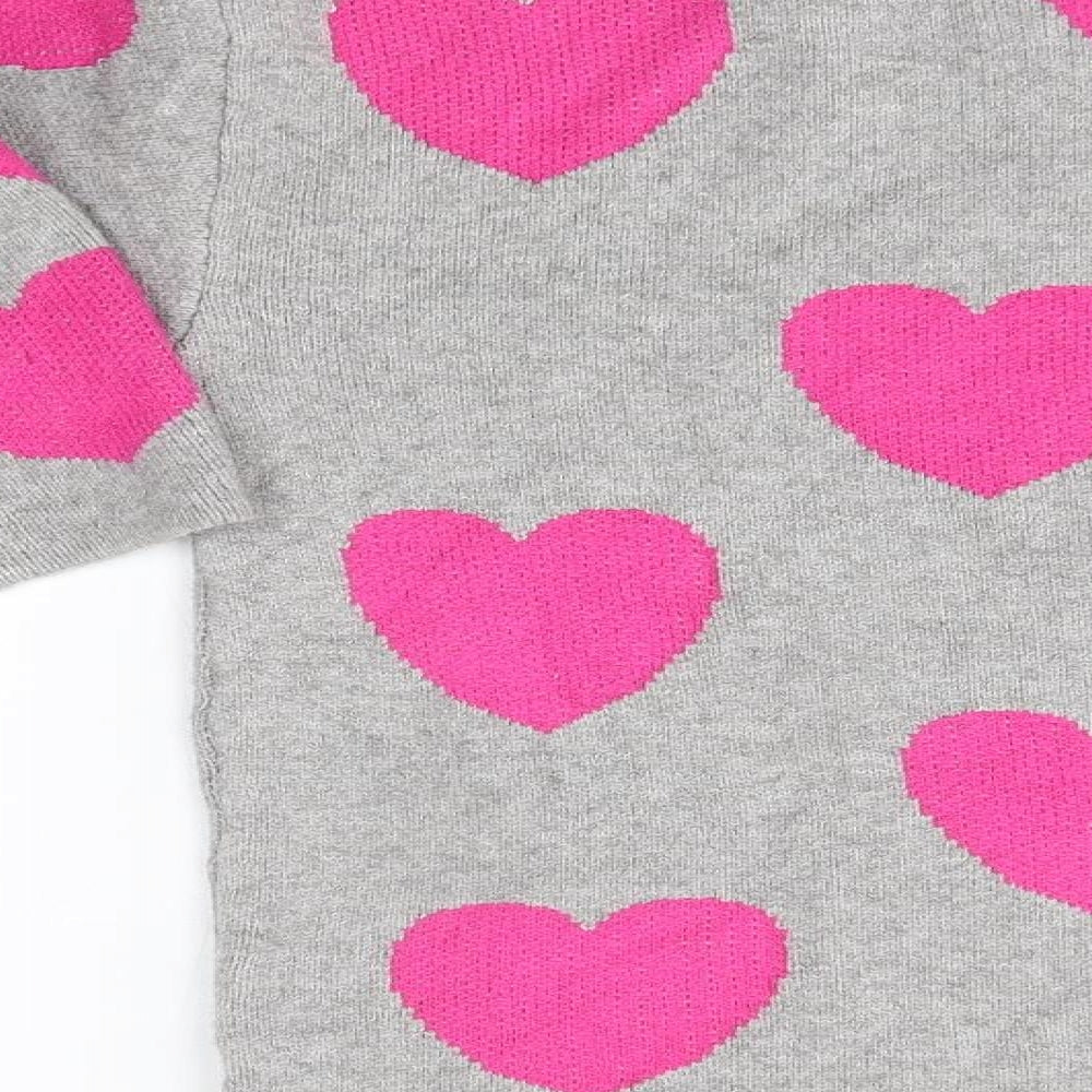 Nasty Gal Womens Grey Solid Viscose Top Pyjama Set Size M