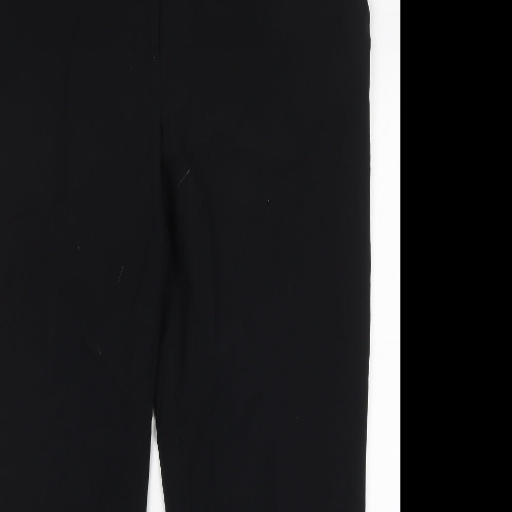 M&S Womens Blue  Polyester Trousers  Size 18 L29 in Regular