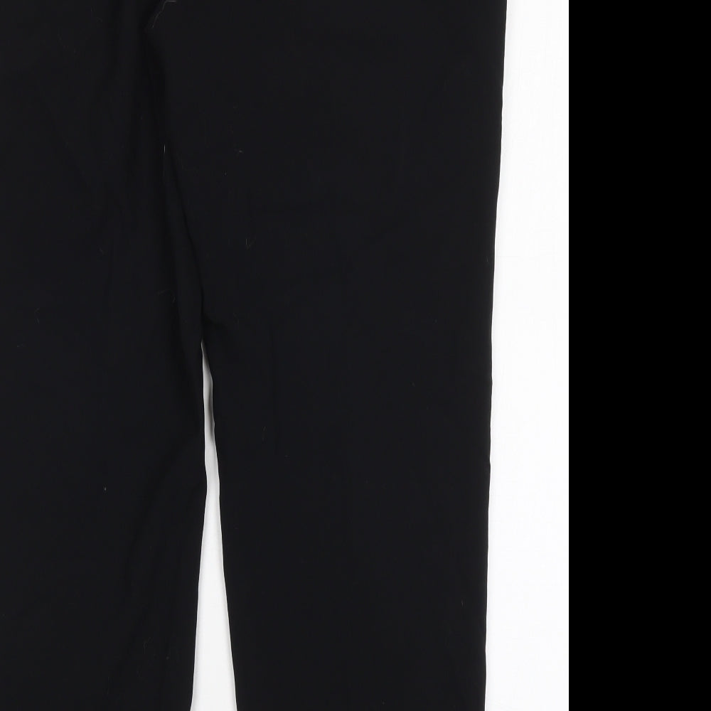 M&S Womens Blue  Polyester Trousers  Size 18 L29 in Regular