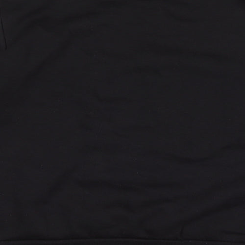 Slazanger Mens Black  Cotton Pullover Sweatshirt Size 2XL